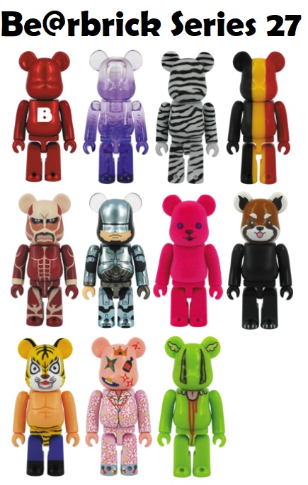 Bearbrick Series 27 – Random stuff…